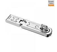 Abus Mechanical 32157 100/80 Dg Hinged Hasp & Staple Carded 80Mm