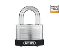 ABUS 35068 41/45 Laminated/Plated Steel Padlock, Silver, Set of 6 Piece