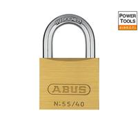 Abus Mechanical 35077 55/40Mm Brass Padlock Carded