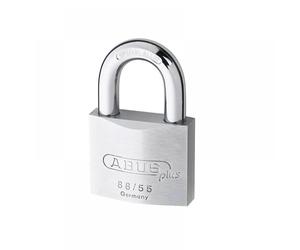 Abus Mechanical 35210 88Rk/50Mm Brass Plus Cylinder Padlock Rekeyable Carded
