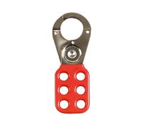 Abus Mechanical 35766 701 Lockout Hasp 25mm (1In) Red Abu701R