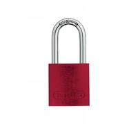 Abus 72/40mm Aluminium Padlock 40mm Long Shackle Red Keyed Alike TT0216262 ABUKA