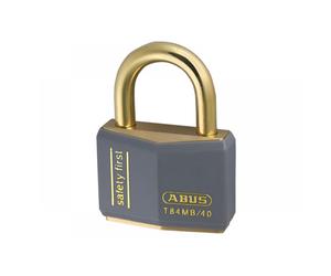 Abus Mechanical 45414 T84Mb/40Mm Grey Rustproof Padlock Keyed Alike 8405