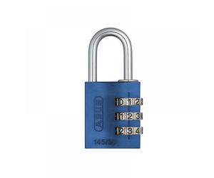 Abus Mechanical 46577 145/30 30Mm Aluminium Combination Padlock Blue 46577