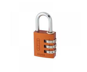 Abus Mechanical 46632 145/30 30Mm Aluminium Combination Padlock Random Colour 46632