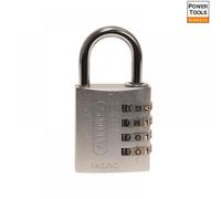 Abus Mechanical 49543 145/40 40Mm Aluminium Combination Padlock Silver 49543