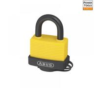 Abus Mechanical 50265 70Al/45Mm Aluminium Padlock Yellow