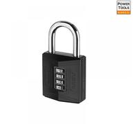 ABUS Combination Lock 158/50 with digit code - Padlock with Zinc Die-Cast Body - Individually Adjustable Numeric Code - Security Level 5 - Dark Grey