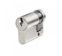 Abus Mechanical 54142 E60Np Euro Half Cylinder Nickel Pearl 10Mm / 40Mm Box