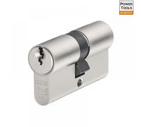 Abus Mechanical 54867 E60Np Euro Double Cylinder Nickel Pearl 40Mm / 40Mm Visi