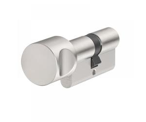 Abus Mechanical 54910 Ke60Np Euro Thumbturn Cylinder Nickel Pearl Z45Mm / K55Mm Visi