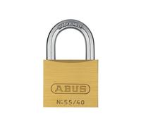 Abus Mechanical 55 Series Brass Padlock - Multi Colour - Multi Colour