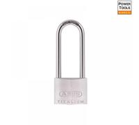 Abus Mechanical 56572 80Ti/40Mm Titalium™ Padlock 63Mm Long Shackle Carded