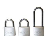 ABUS Mechanical 64TI/40mm TITALIUM Padlock Triple Pack Heavy Duty UK Seller