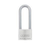Abus Mechanical 64TI/50mm TITALIUM Padlock 80mm Long Shackle