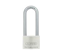 Abus 64TI/50HB80 Titalium Aluminium Alloy Long Shackle Key Padlock - 50mm