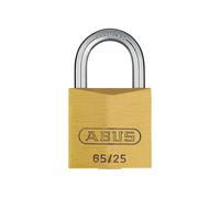 ABUS Mechanical 65/25mm Brass Padlock Keyed Alike Heavy Duty Security UK Seller