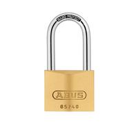 ABUS 12012 65/40mm Brass Padlock 40mm Long Shackle Keyed Alike 6404