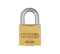 Abus Mechanical 65 Series Brass Padlock - 20mm Keyed Alike 201 - Multi Colour