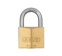 Abus Mechanical 65 Series Brass Padlock - 40mm Keyed Alike 6404 - Multi Colour
