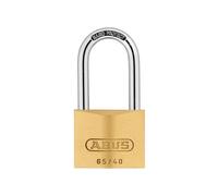 Abus Mechanical 65 Series Brass Padlock - 40mm Long Shackle 40mm Keyed Alike 6404 - Multi Colour