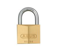 Abus Mechanical 65 Series Brass Padlock - 60mm Keyed Alike 6603 - Multi Colour
