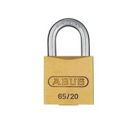 ABUS Mechanical 65 Series Brass Padlock | Size: 20mm ABUS Mechanical Multicolor 20mm