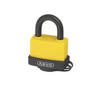 Abus Mechanical 70al Series Aluminium Padlock - Yellow - 45mm Keyed Alike 6401 - Yellow