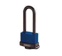 Abus Mechanical 70Ib/50mm Aqua Safe Brass Padlock 80mm Long Shackle Carded