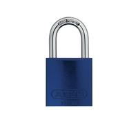 Abus Mechanical 72 Series Aluminium Padlock - Blue - 40mm Keyed Alike TT60121 - Blue