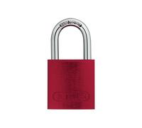ABUS Mechanical 72 Series Aluminium Padlock in Red ABUS Mechanical Red