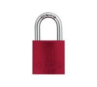 Abus Mechanical 72 Series Aluminium Padlock Red (40mm Red Keyed Alike Tt02162)