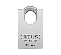 ABUS Padlock 83CS/55 - for Doors, Gates, cabinets and Much More. - Chrome-Plated Lock Body Made of Solid Brass - Additional Shackle Protection - incl. 2 Keys - Silver