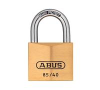 ABUS Padlock Brass 85/40 - for Cellar Doors, Sheds and Much More - Weatherproof - Brass Lock Body - Hardened Steel Shackle - ABUS Security Level 6