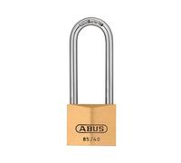 ABUS Mechanical - 85/40mm Brass Padlock 63mm Long Shackle Carded
