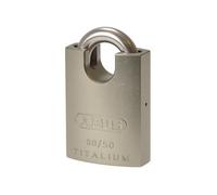 Abus Mechanical 90Rk Series Titalium Padlock Multi Colour (50mm Closed Shackle Carded)