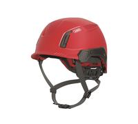 Abus Mechanical 94803 Spector-E Non-Vented Safety Helmet Red Abu94803