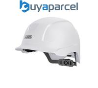 ABUS Mechanical 94806 SCATOR-E Non-vented Safety Helmet White ABU94806