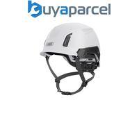 ABUS Mechanical 99776 SPECTOR-E Non-vented Safety Helmet White ABU99776