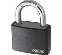 Abus Mechanical 49945 T65Al/40Mm My Lock Aluminium Padlock Black Keyed Alike 6402