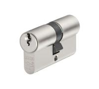 ABUS Mechanical E60Np Euro Double Cylinder Nickel Pearl 30Mm / 60Mm Box ABUE60N3