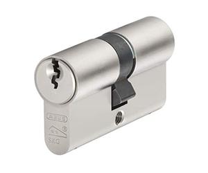 ABUS Mechanical - E60NP Euro Double Cylinder Nickel Pearl 40mm / 50mm Visi