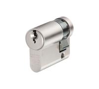 Abus Mechanical 55008 E60Np Euro Half Cylinder Nickel Pearl 10Mm / 30Mm Visi