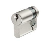 Abus Mechanical 55008 E60Np Euro Half Cylinder Nickel Pearl 10Mm / 30Mm Visi