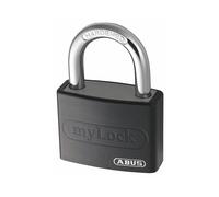 ABUS Mechanical T65AL/40mm My Lock Aluminium Padlock Black ABU65AL40BLA