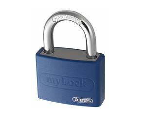 ABUS Mechanical - T65AL/40mm My Lock Aluminium Padlock Blue