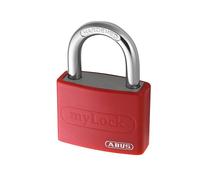 ABUS 49940 My Lock Aluminium Padlock with 6401 Alike Keyed - Red