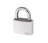 Abus Mechanical T65Al Series Aluminium Coloured Padlock Multi Colour (White)