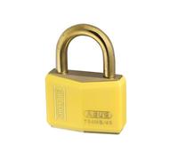 ABUS Mechanical T84mb Series Rustproof Padlock in Yellow ABUS Mechanical Yellow