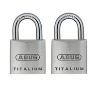 ABUS Mechanical TITALIUM Padlock Heavy Duty Twin Pack